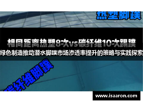 绿色制造推动潜水脚蹼市场渗透率提升的策略与实践探索